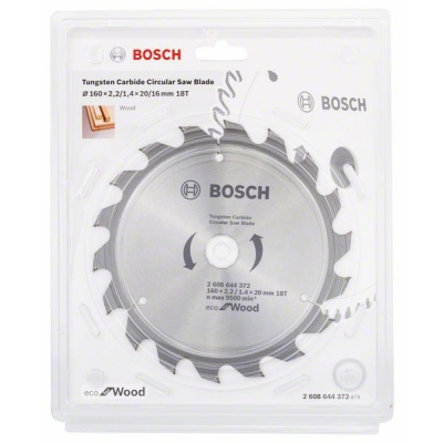 Bosch Pilový kotouč Eco for Wood 160x2.2/1.4x20 18T PROFESSIONAL