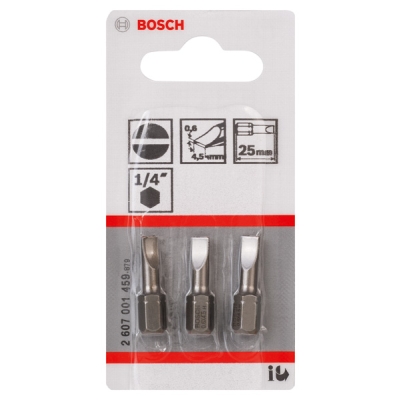 Bosch Šroubovací bit zvlášť tvrdý Extra-Hart S 0, 6x4, 5, 25 mm PROFESSIONAL