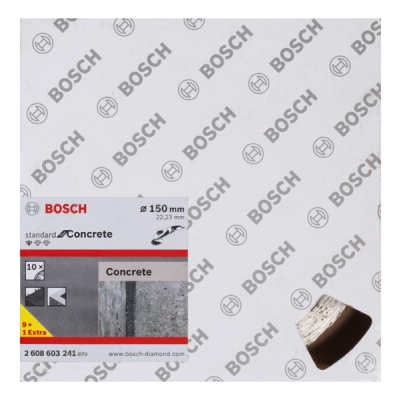 Bosch Diamantový dělicí kotouč Standard for Concrete 150 x 22, 23 x 2 x 10 mm PROFESSIONAL