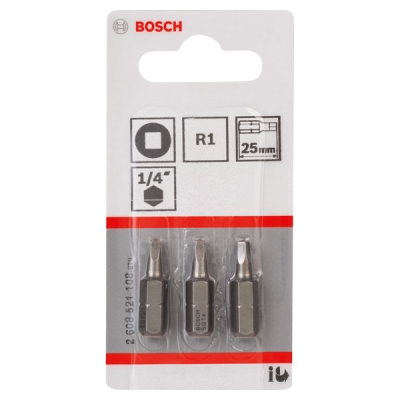 Bosch Šroubovací bit zvlášť tvrdý Extra-Hart R1, 25 mm PROFESSIONAL