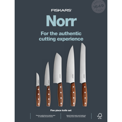 Fiskars Norr sada 5ks nožů