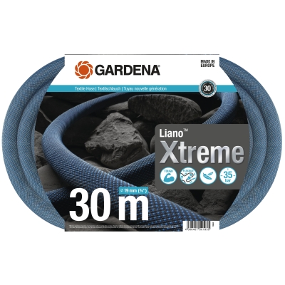 Gardena Textilní hadice Liano™ Xtreme 19 mm (3/4"), 30 m
19mm (3/4"), 30m