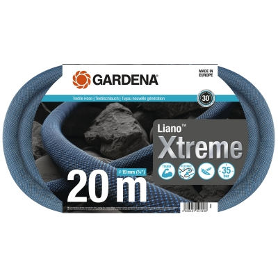 Gardena Textilní hadice Liano™ Xtreme 19 mm (3/4"), 20 m
19mm (3/4"), 20m