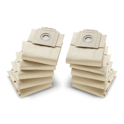 Karcher Papírové filtrační sáčky, 10 ks, T 7/1, T 9/1, T 10/1, 10 x , T 7/1, T 9/1, T 10/1 69043330