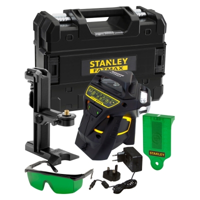 Stanley FATMAX®  3linkový laser, zelený